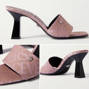 Versace Open Toe Mules